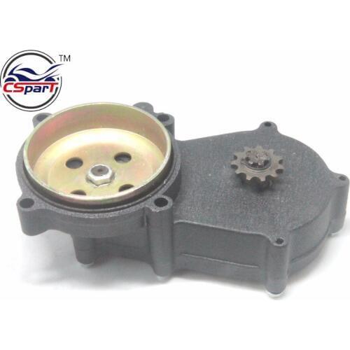 11 13 14 17 19 20 Tooth T8F 43CC 47CC 49CC Dual Chain Clutch Gear Box Black Mini Moto Pit Dirt Bike Quad ATV Buggy Go kart