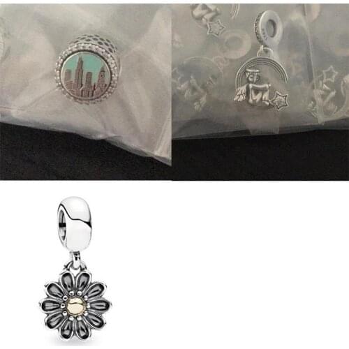 2021 New S925 Silver Empire State Building, Gerbera Flowers, Angels And Meteors, Fashion Jewelry Accessories As Gifts For Ladies