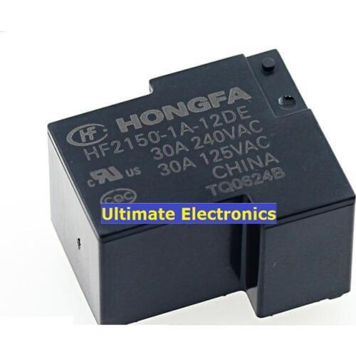 5pcs HF2150-1t A group of normally open 30A 240VAC T90A-12DE 4 feet A group of normally open 30A 240VAC T90