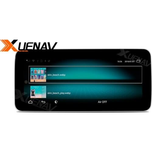 Android System Auto 10.25 Inch Touch Scree GPS Navigation For-Mecerdes-Benz CLA GLA B Class 2014 - 2018 Car Radio Stereo Player