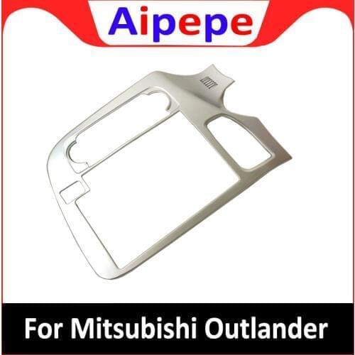 For Mitsubishi Outlander 2015 2016 2017 2018 Car navigation panel Decorative Frame cover Trim ABS Plastic accessories