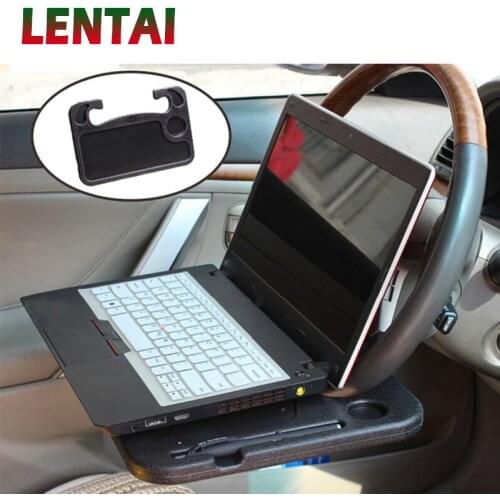 OVERE 1Pc Car Steering wheel Holder Stand Laptop Desk For Lada Toyota Corolla c-hr Avensis RAV4 Auris Honda Civic Accord Fit