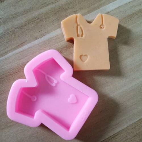 T-Shirt Keychains Silicone Mould DIY resin epoxy moldmold Doctor Shirt For Jewelry Pendant tools