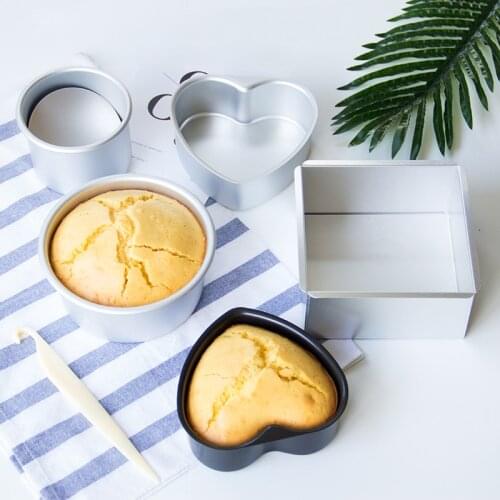 4 to14 inch Round Cake Pan movabl cake mould Set With Removable Bottom Aluminum Alloy Cake Mold/Mould Tier Round Cakes Tins