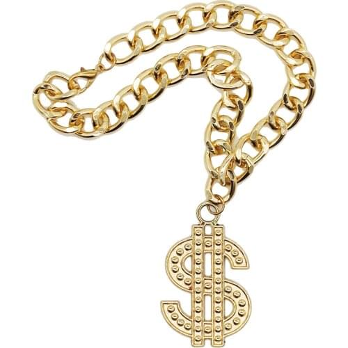 Fashion Design Dollar Logo Dog Accessories Gold Listing Pet Accessories Dog Chain Pet Accessories Dog Collar Dog Supplies