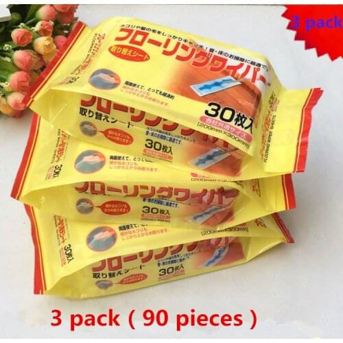 3 pack Disposable sheets floor cleaning wipe electrostatic mop dust paper iRobot Braava 380 380T 320 321 375T Mint 4200 4205 Etc