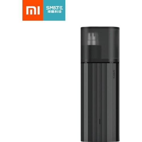 Original XIAOMI Smate Electric Mini Nose Trimmer Lighter Shape Portable Nose Hair Shaver Clipper Waterproof Safe Removal Cleaner