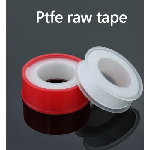 Industrial Sealant Tape PTFE Raw Material Tape Thread Sealing Tape Plumbing Duct Tape for Faucets Showers Hoses 1 Pcs