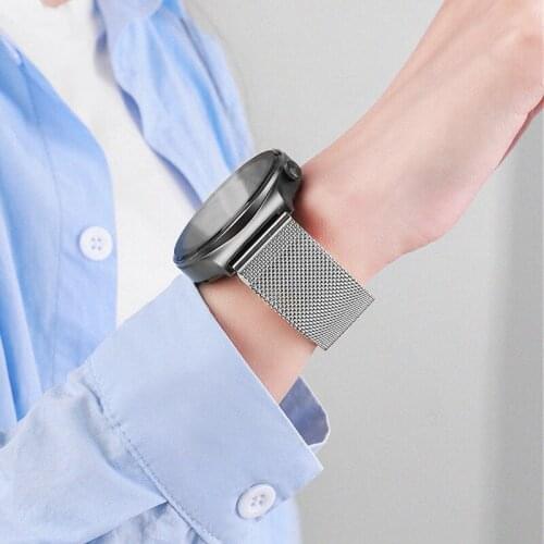 16/18/20/22mm Watch Band Strap For Huawei Watch GT 2 Pro Strap Milanese Wristband Replacement Strap for Samsung Galaxy Watch