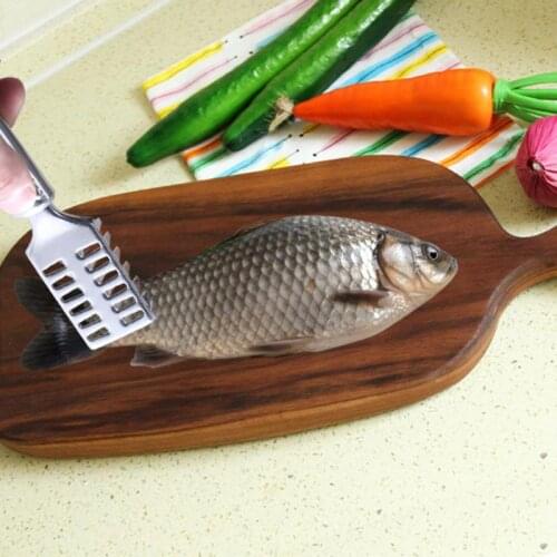 Manual Stainless Steel Home Fast Cleaning Fish Peeler Scale Remover Seafood Fish Scaler Cleaner Kitchen Scraper Tools Supplies