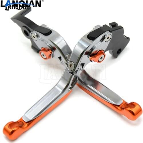For 990 SMR/SMT 2009-2013 CNC Motorcycle Accessories Brakes Clutch Levers Adjustable Folding Extendable Lever 2010 2011 2012