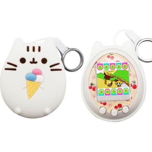 Silicone Case Travel Case Storage Cover for Tamagotchi On 4U+ PS m!x iD L & Meet