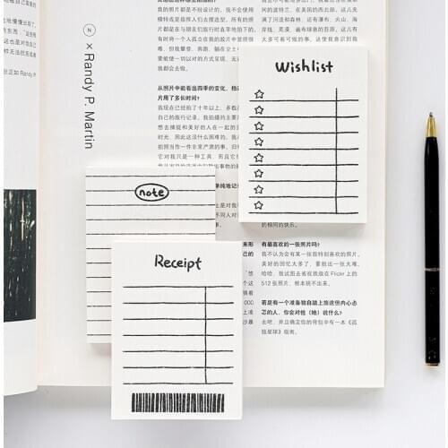 50 Sheets Sticky Note Daily To do Planner Do Lists Note Pad Assorted Pack