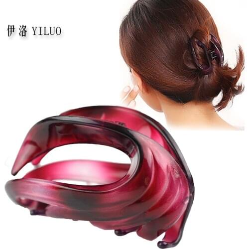 Women headwear 2017 retro hair claw cute hair clip for girls show room vitnage hair accessories for women