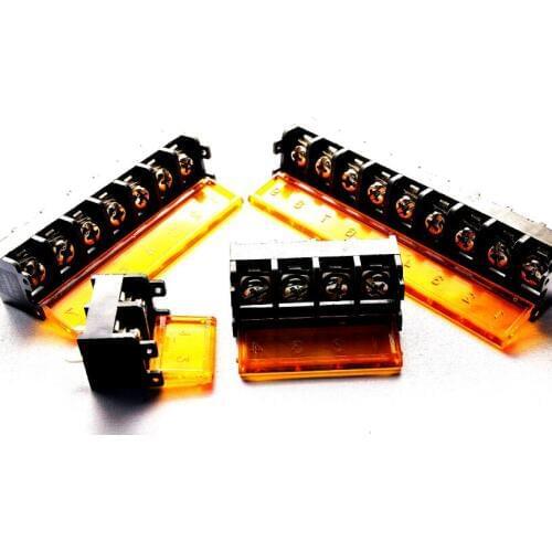 100x Terminal Block Connector Cover 9.5mm HB9500-2 Pins