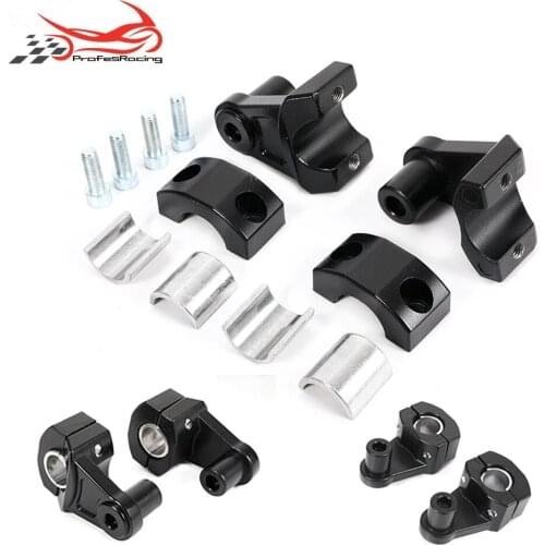 22mm 28mm Universal Motorcycle Handlebar Riser Bars Clamp Handle Bar Risers ForSuzukiYamahaKawasakiBMWHonda Dirt Pit Bike