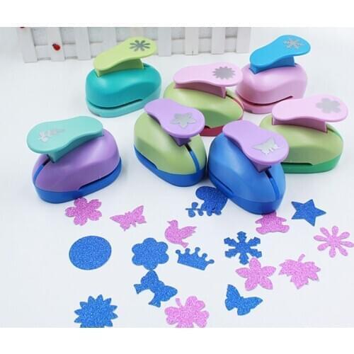 35mm freeship circle punch Embossing device paper cutter crafts scrapbook kid child craft tool hole punches cortador de papel