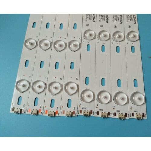LED Backlight strip 12 lamp For Konka 42"TV KL42GT618 35017849 35017855 35017848