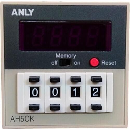 ANLY AH5CK AH5K preset counter electronic counter