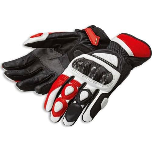 Carbon Leather Racing Glove Motorcycle Gloves Ride Bike Driving Bicycle Cycling Motorbike Sports Moto Racing Gloves