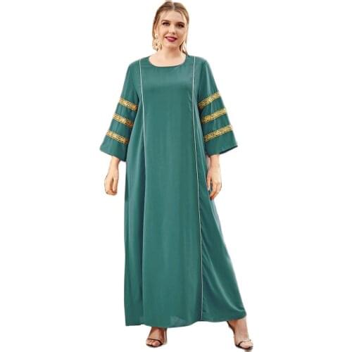 Musulman Elegantes Malaysia Qatar Eid Clothing Cotton Caftan Elmas Boyama Jurke Islam Robe Musulmane Plus Size Moroccan Style Is