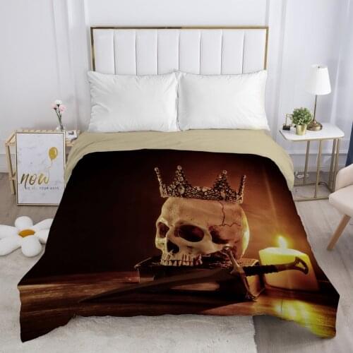 Skull Deadpool lady Duvet cover Quilt/Blanket/Comfortable Case 140x200 240x220 Queen King Single Bedding for Home candle
