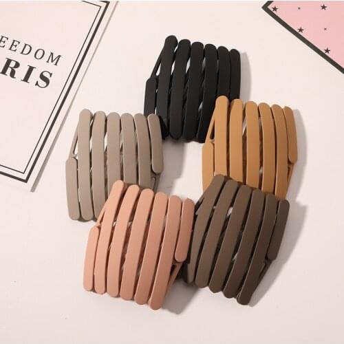 New Fashion Trend Foldable Headband Go Out and Stretch Ever-changing Frosted Headband Headwear Hair Accessories WomenSY137