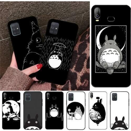 Studio Ghibli Totoro Phone Case For Samsung Galaxy A21S A01 A11 A31 A81 A10 A20E A30 A40 A50 A70 A80 A71 A51