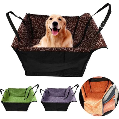 Waterproof Pet Carriers Dog Car Seat Cover Mats Hammock Cushion Carrying For Dogs transportin perro autostoel hond Car Seat Bag