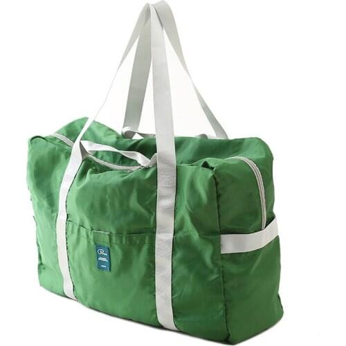 2021 travel bag female foldable portable lightweight large-capacity short-distance portable bag KM14005