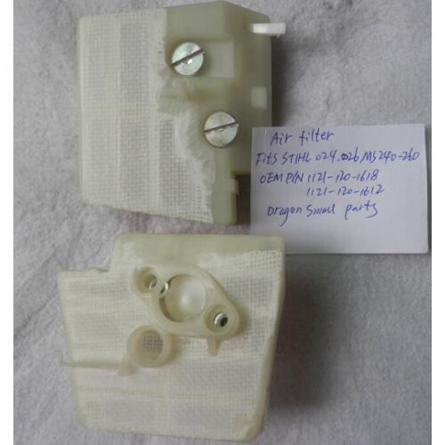 2X AIR FILTER FOR STIHL CHAINSAW 024 026 MS240 MS260 FREE POSTAGE CHEAP CHAIN SAW AIR CLEANER # 1121-120-1618,1121-120-1612