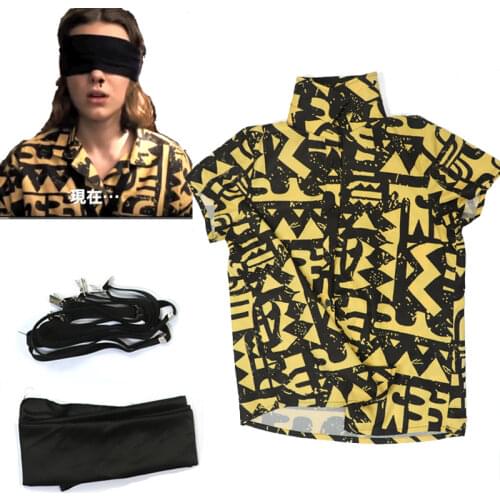3pcs/set Stranger Things 4 Eleven Shirt EL Cosplay Costume T-shirt Summer Top Super Girls Tee