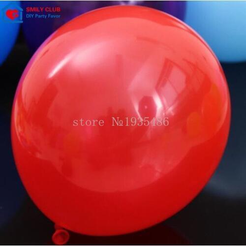 50 pcs. / lot 12 Inch Circle is Smooth Thickening Latex Balloons Red Balloon Toy Balloons