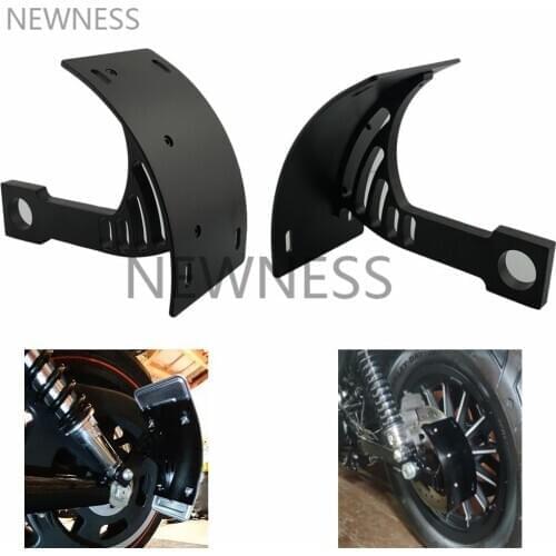 Aluminum Motorcycle Swingarm Side Mount Curve License Plate Bracket for Suzuki Boulevard M109R BOULEVARD M90 S50 M50Z C90 M1500