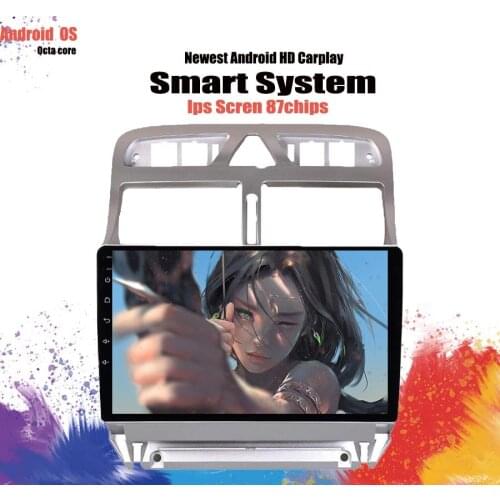 Android 10 6G 128G Car Radio audio stereo GPS monitor for Peugeot 307 307CC 307SW 2002-2013 with 4G LTE wifi carplay rds dsp