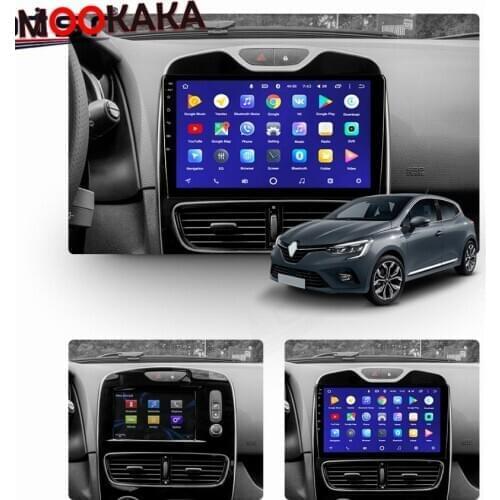 Car Multimedia Player For Renault Clio 4 IV Android 10.0 Stereo 2013 2014 2015 Car GPS Navigation Auto Audio Head Unit DSP IPS