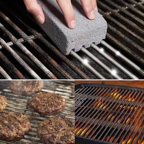 BBQ Grill Cleaning Brick Block Barbecue Cleaning Stone BBQ Racks Stains Grease Cleaner BBQ Tools Kitchen Decorates Gadgets 4.8