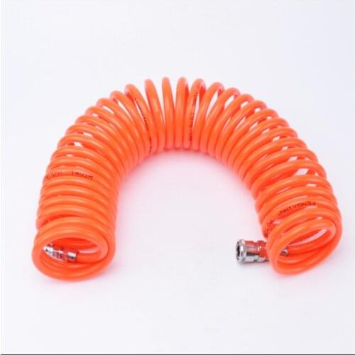 Free shipping Polyurethane PU Pneumatic Air Compressor Hose Tube Orange 12mm x 8mm 6M/9M12M/15M