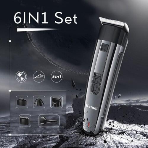 Kemei Electric Hair Clipper for Men Professional Shaver Razor Cordless Rechargeable Barber Beard Trimmer Hair Cutting Machine