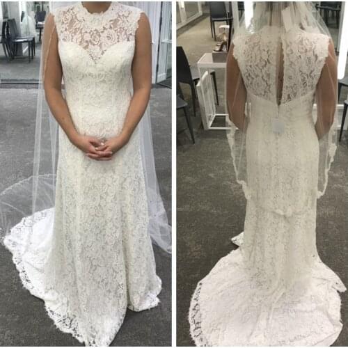 ELNORBRIDAL Wedding Dresses With A Train