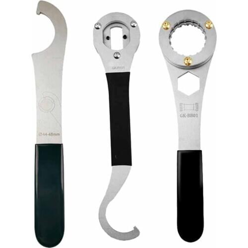 Axle Bicycle Bike Repair Tool Fit 3 in 1 Bike Bottom Bracket Wrench Spanner Bicycle Repair Tools for BB52 RS500