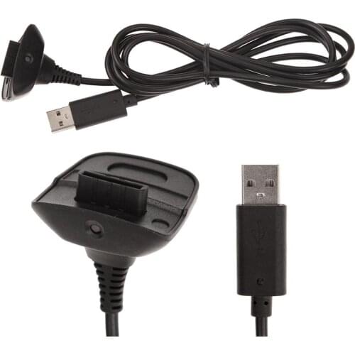 USB Charging Cable Wireless Game Controller Gamepad Joystick Power Supply Charger Cable Game Cables for Xbox 360