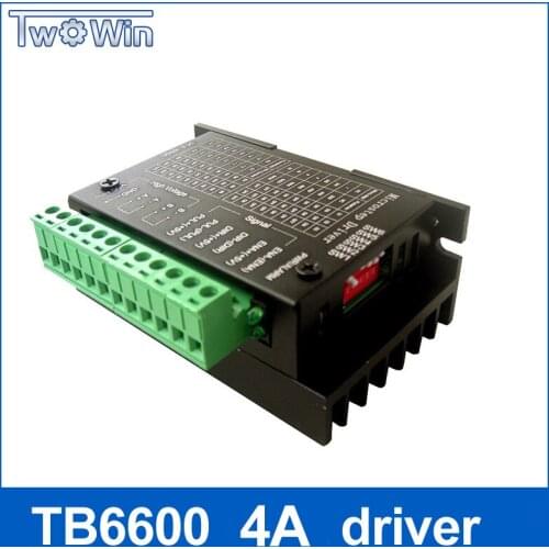 TB6600 stepper motor Driver Controller 4A 9~42V TTL 16 NEW upgraded version of the 42/57/86 stepper motor Micro-Step CNC 1 Axis