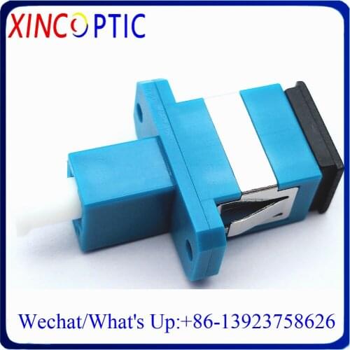 LC-SC Hybrid Single Mode Simplex Plastic Type Fiber Optic Adapter/Coupler,LCUPC Female to SCUPC Female Fiber Adaptor