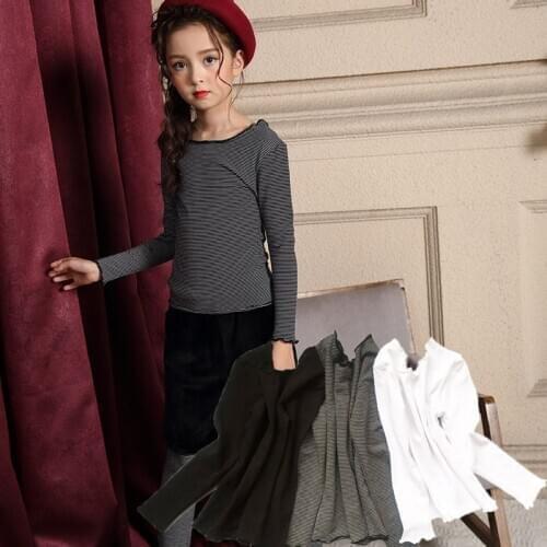 MINISED Long Sleeve Shirts For Girls