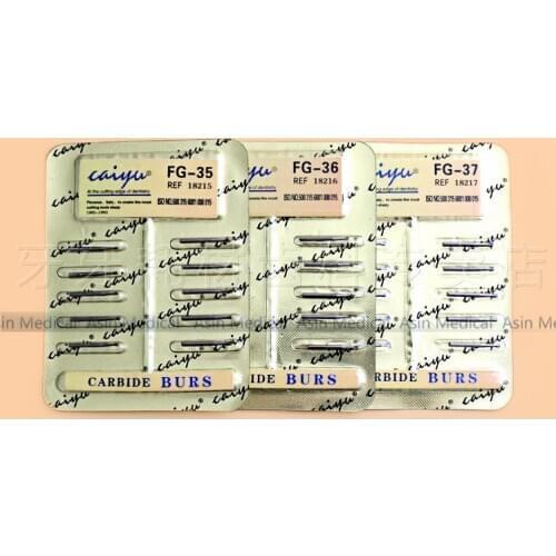 New Arrival Dental Fissure Bur 10pcs/plate FG-35/FG-36/FG-37 Free shipping