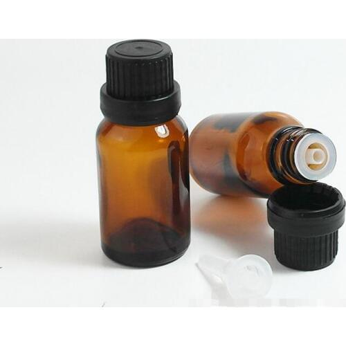 Wholesale 15ml Empty Glass Essential Oil Dropper Bottles E Liquid Glass Dropper Bottles With Childproof Cap LX1046