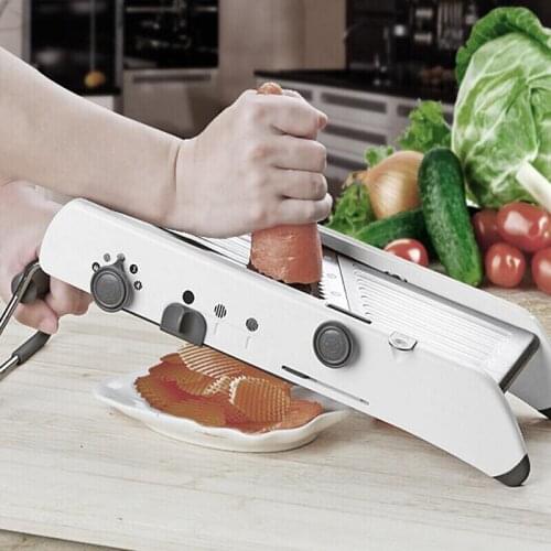 Vegetable Fruit Cutter Slicer Manual Mandoline Grater Peeler Stainless Steel For Kitchen Supplies Accessories Tools 2021 New