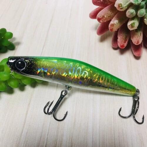 Fishing lure 2021 Mullet Slow Sinking lures Yoichi 80 Twitch Walking Saltwater Fishing Lure for Speckled Trout Redfish Stripers