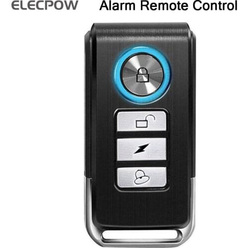 Elecpow Remote Control Bike Alarm 113dB Motorcycle Electric Bicycle Security Anti Theft Remind Vibration Warning Alarm Sensor